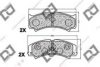 DAIHA 0449104000 Brake Pad Set, disc brake